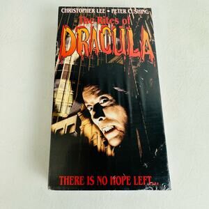 Gemstone Entertainment The Rites of Dracula VHS‎ Movie Horror Scary New